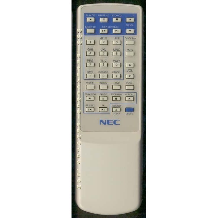 NEC NEC01 Consumer Electronics Remote Control