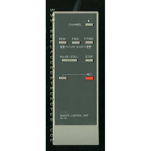 NEC RB74E Consumer Electronics Remote Control