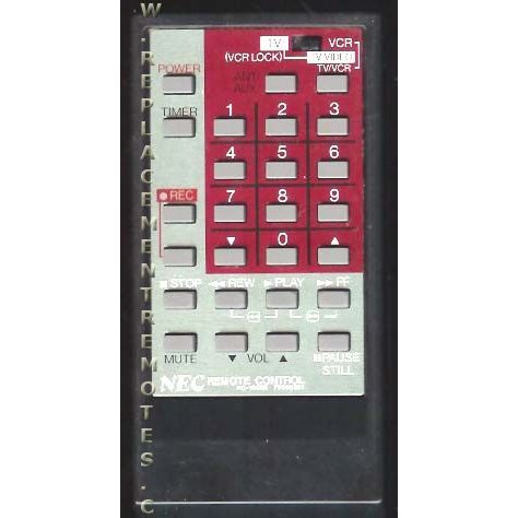 NEC RC1002E Consumer Electronics Remote Control