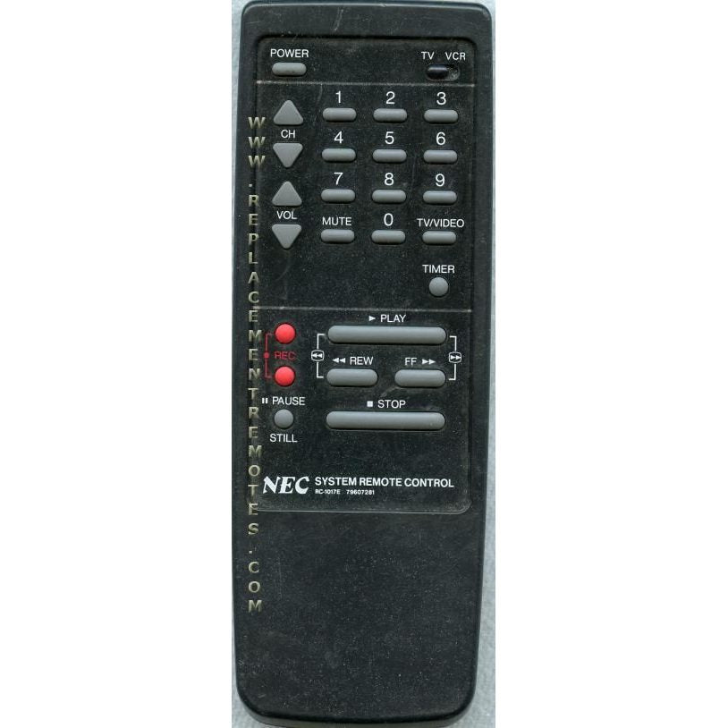 NEC RC1017E Consumer Electronics Remote Control