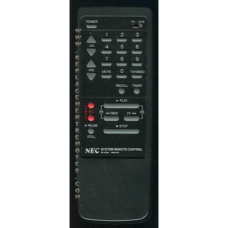 NEC RC1025E Consumer Electronics Remote Control