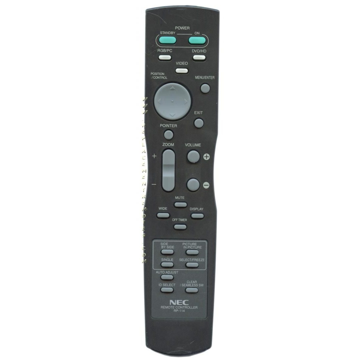 NEC RD114 Projector Remote Control