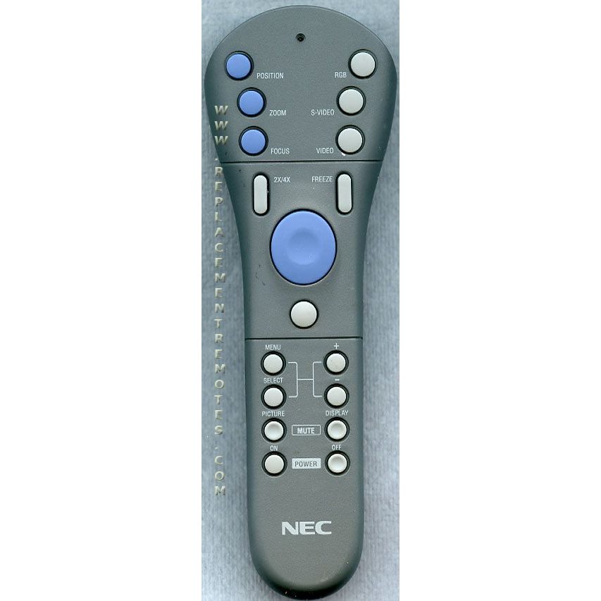 NEC RD343E Consumer Electronics Remote Control