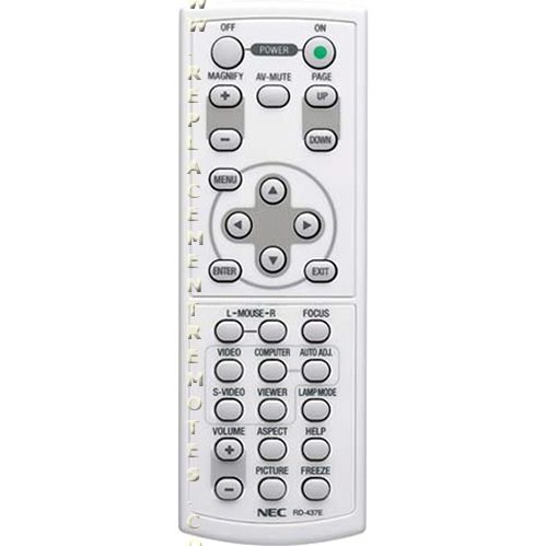 NEC RD437E Consumer Electronics Remote Control