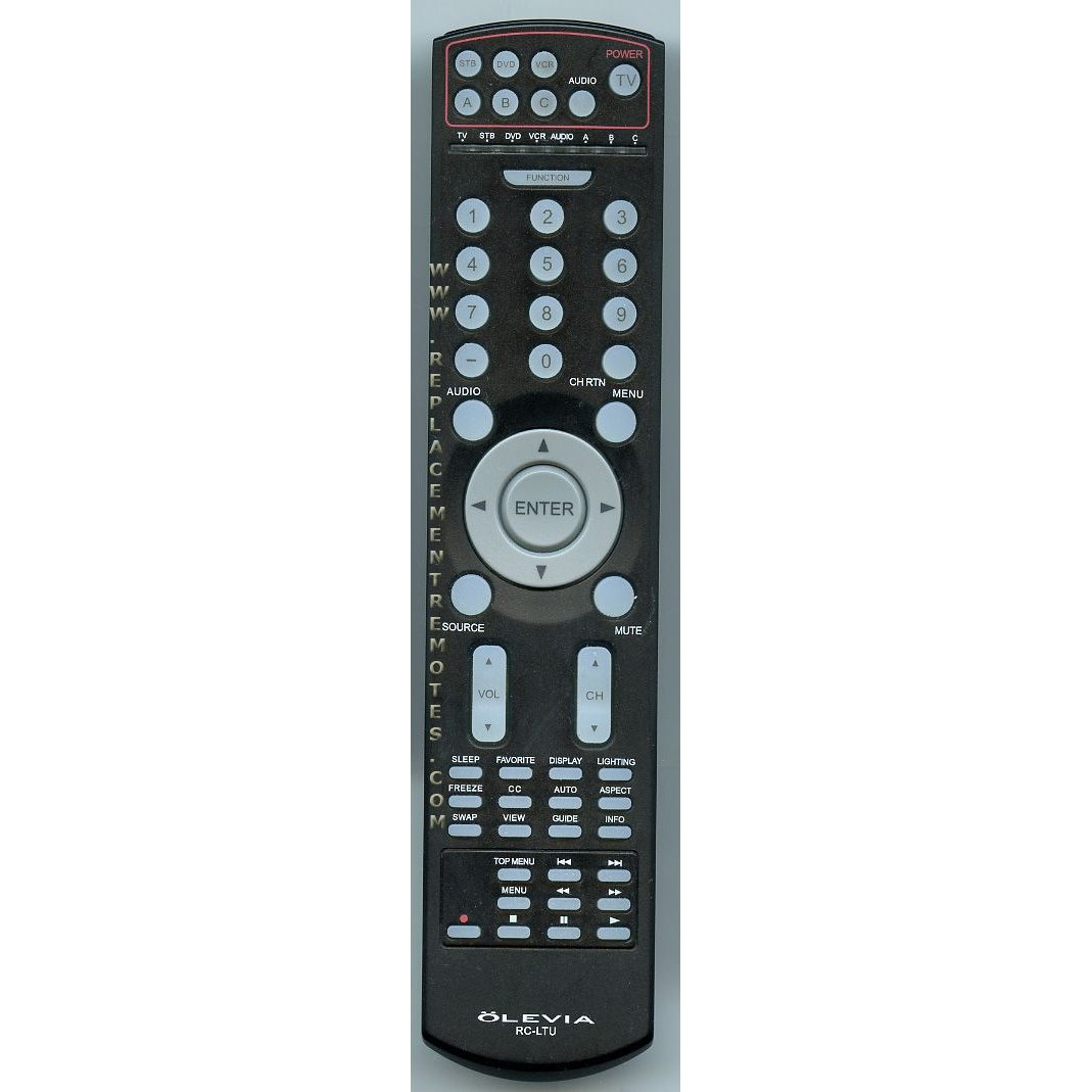 Olevia RCLTU TV Remote Control