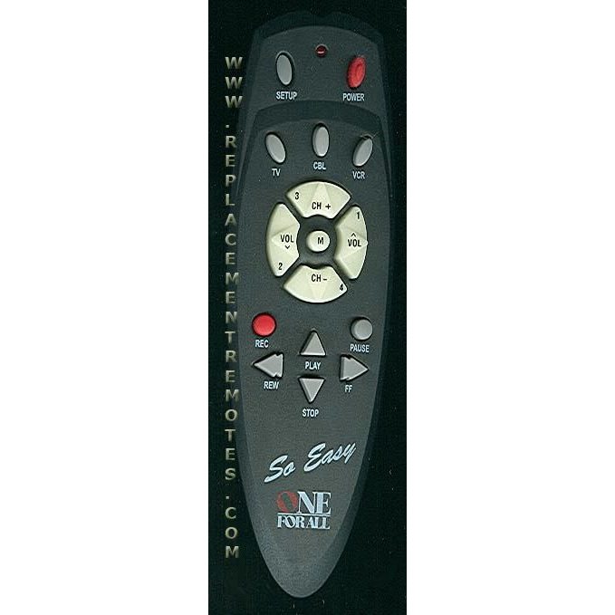 One For All URC3030B04 3-Device Universal Remote Control