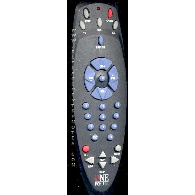 One For All URC3060B00 3-Device Universal Remote Control