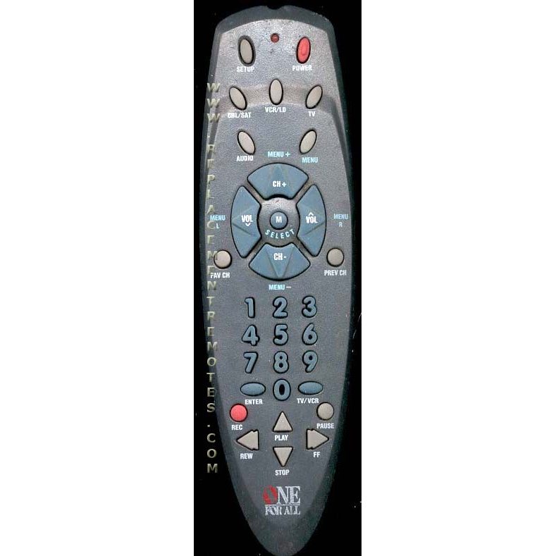 One For All URC4060B03 4-Device Universal Remote Control