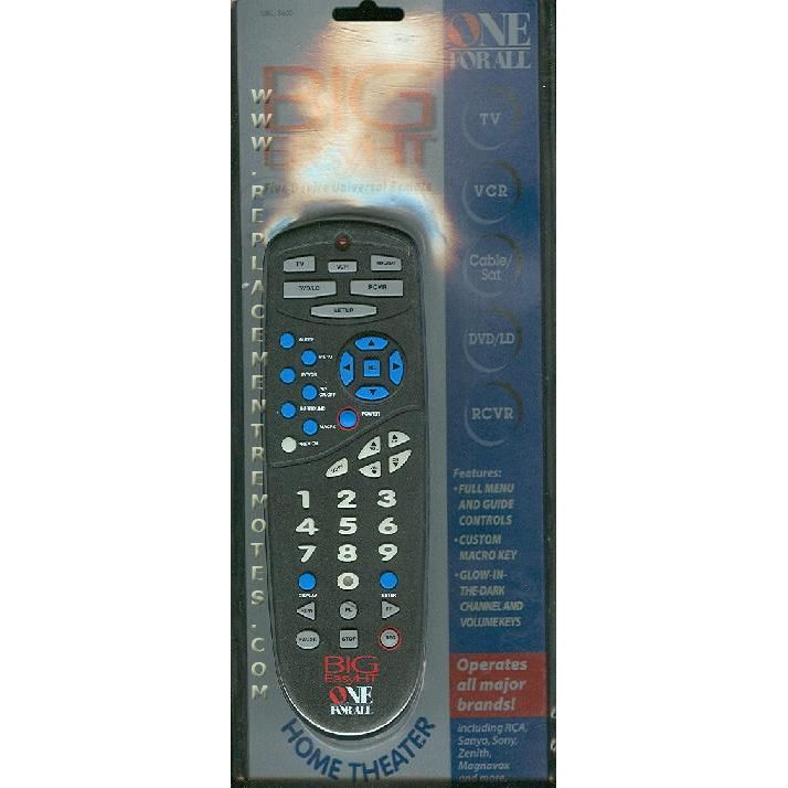 One For All URC5600 5-Device Universal Remote Control