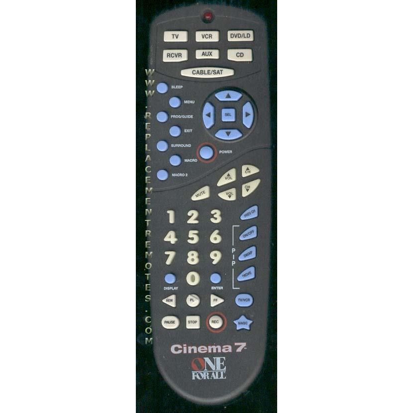 One For All URC7200 Advanced Universal Remote Control