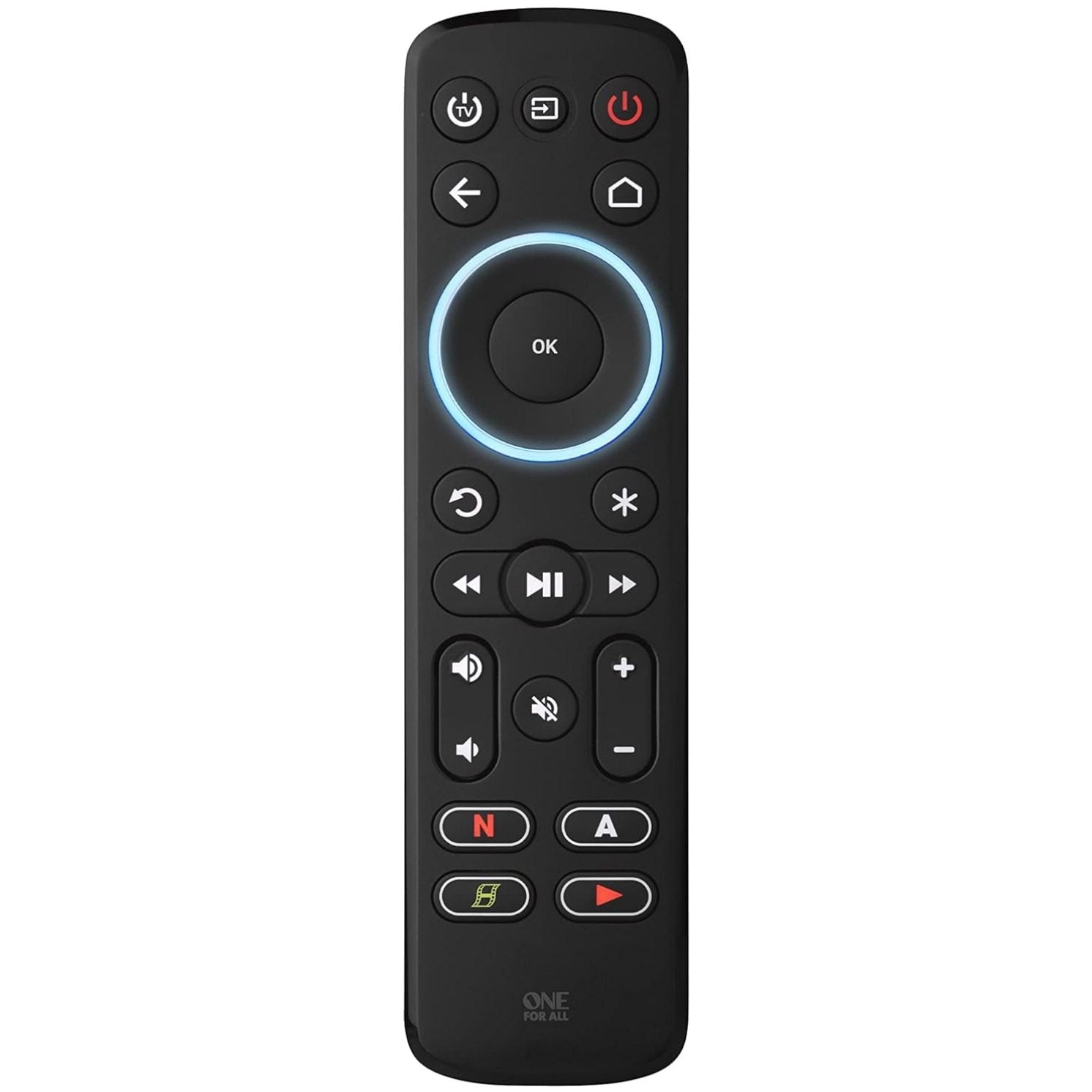 One For All URC7935 Universal IR 3 Device OFA Streamer Streaming Remote Control