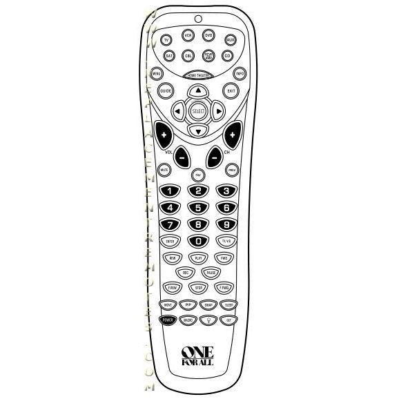 One For All URC8011 Advanced Universal Remote Control