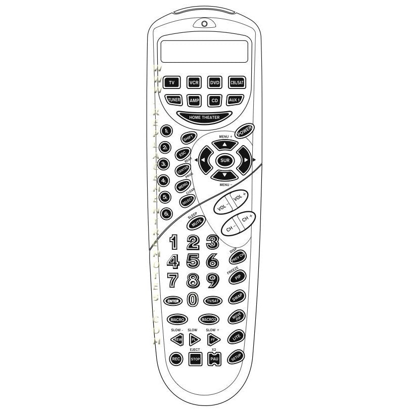 One For All URC8800 Advanced Universal Remote Control