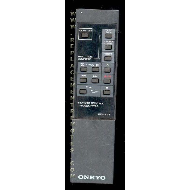 Onkyo RC125T Audio Remote Control