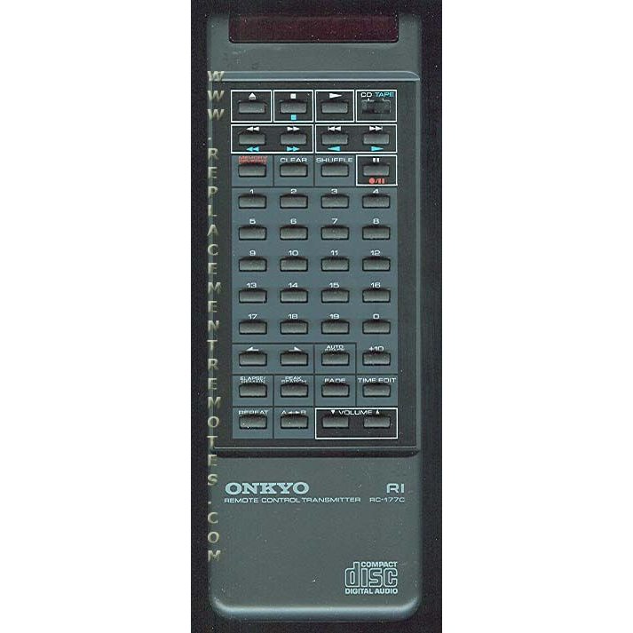 Onkyo RC177C CD Remote Control