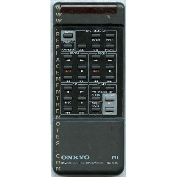 Onkyo RC183S Receiver Remote Control