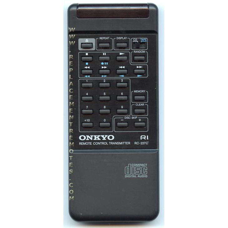 Onkyo RC227C Audio Remote Control