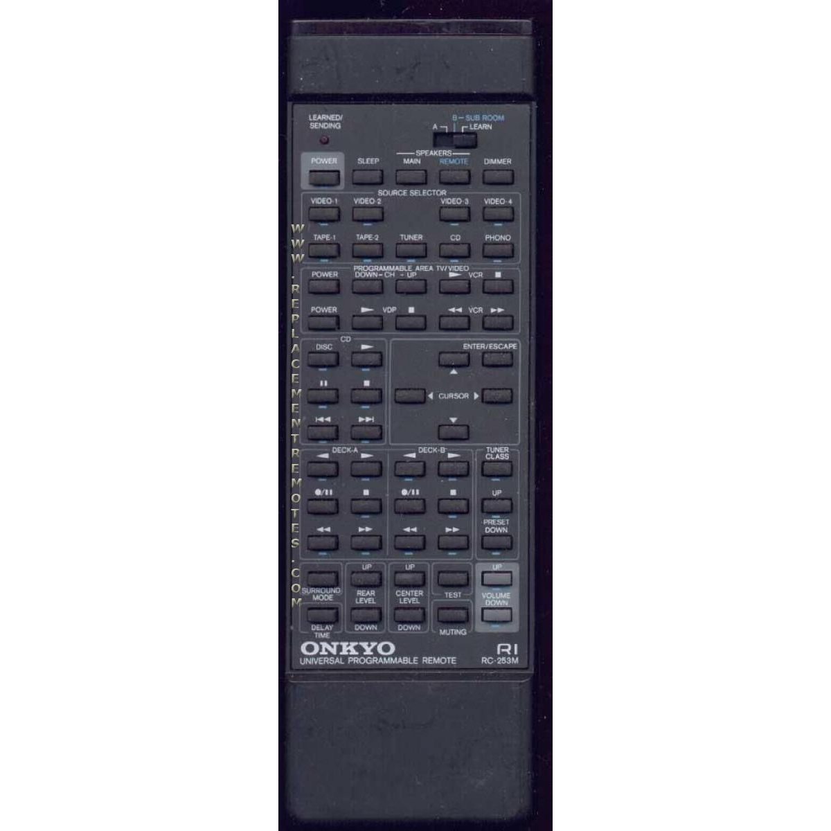 Onkyo RC253M Receiver Remote Control