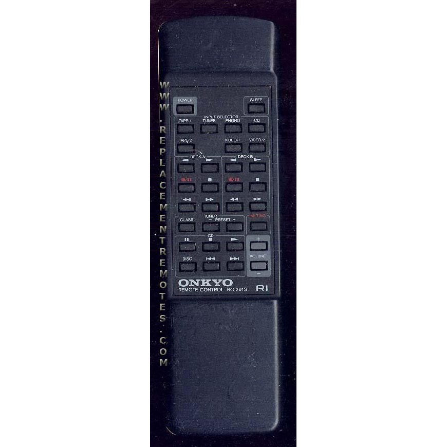 Onkyo RC261S Audio Remote Control