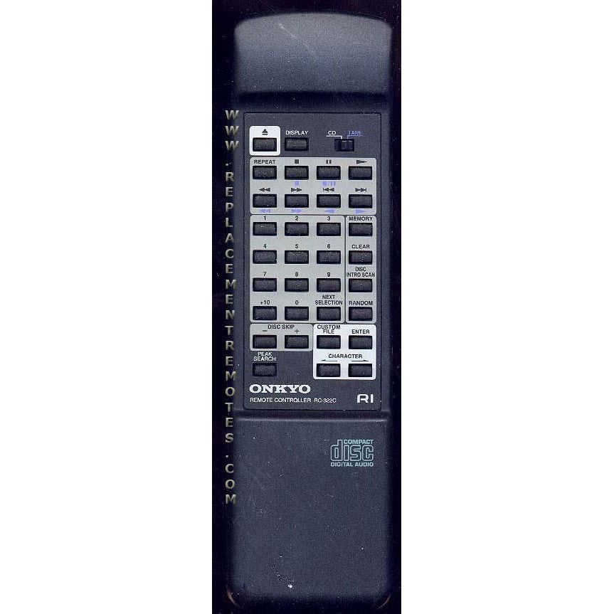 Onkyo RC322C CD Remote Control