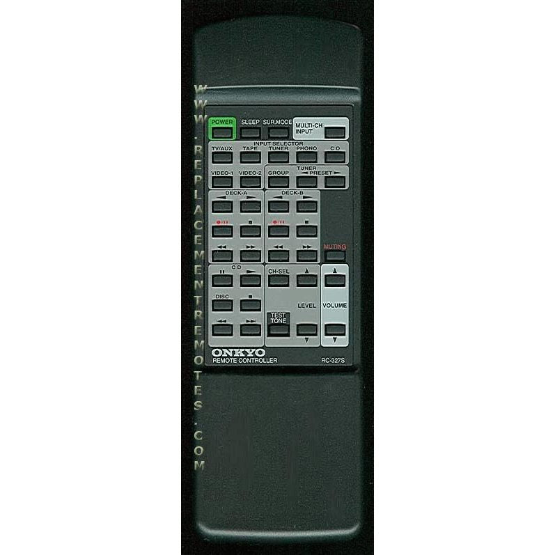 Onkyo RC327S Receiver Remote Control