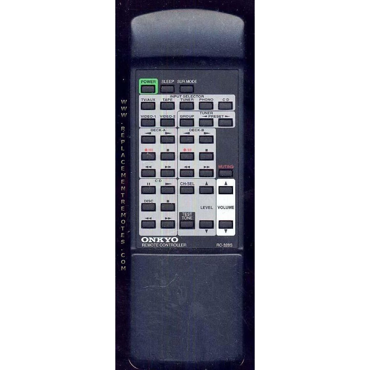 Onkyo RC328S Receiver Remote Control