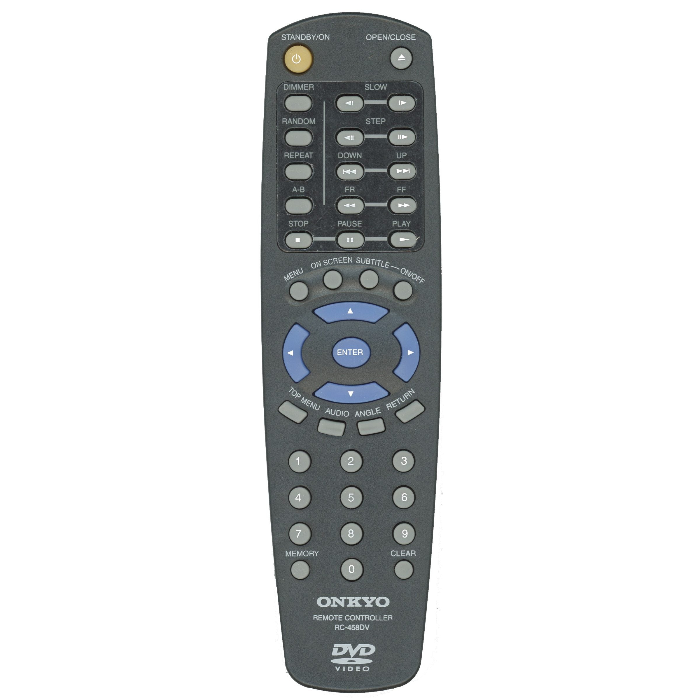 Onkyo RC458DV DVD Remote Control