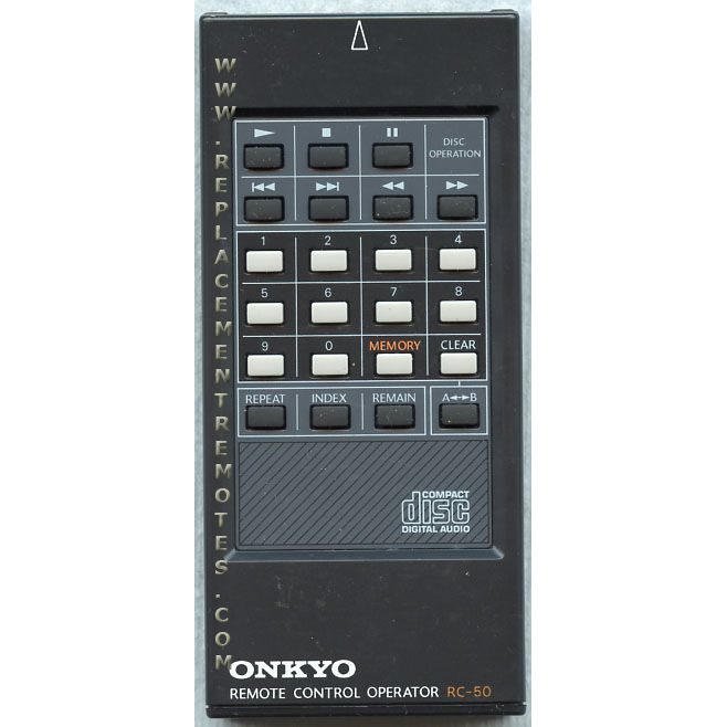 Onkyo RC50 CD Remote Control