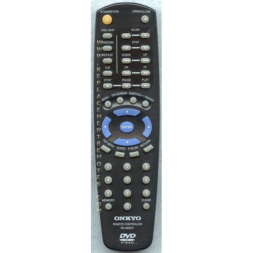 Onkyo RC502DV DVD Remote Control