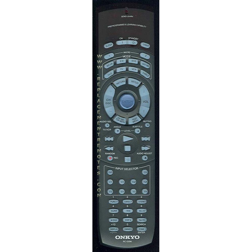 Onkyo RC533M Receiver Remote Control