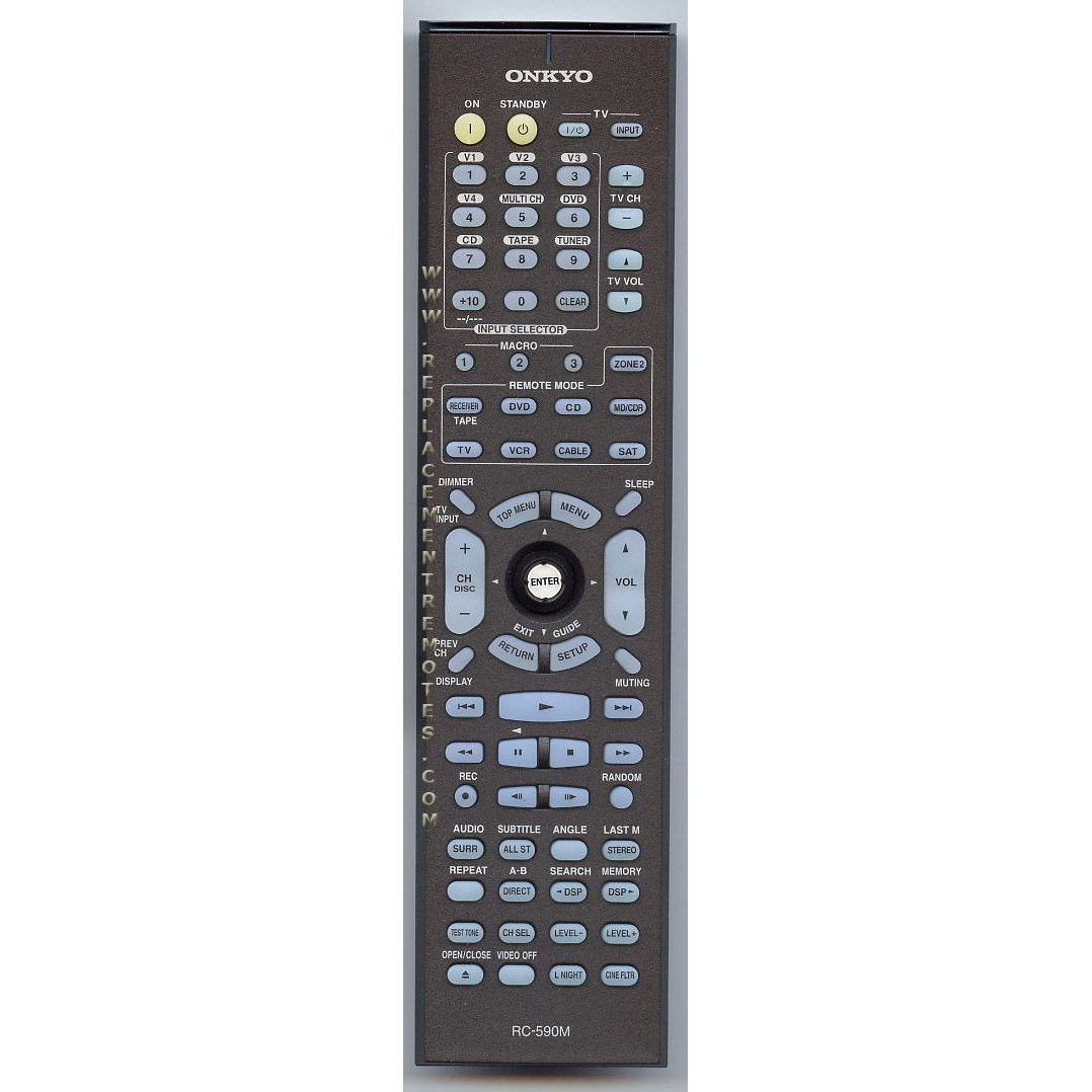 Onkyo RC590M Receiver Remote Control