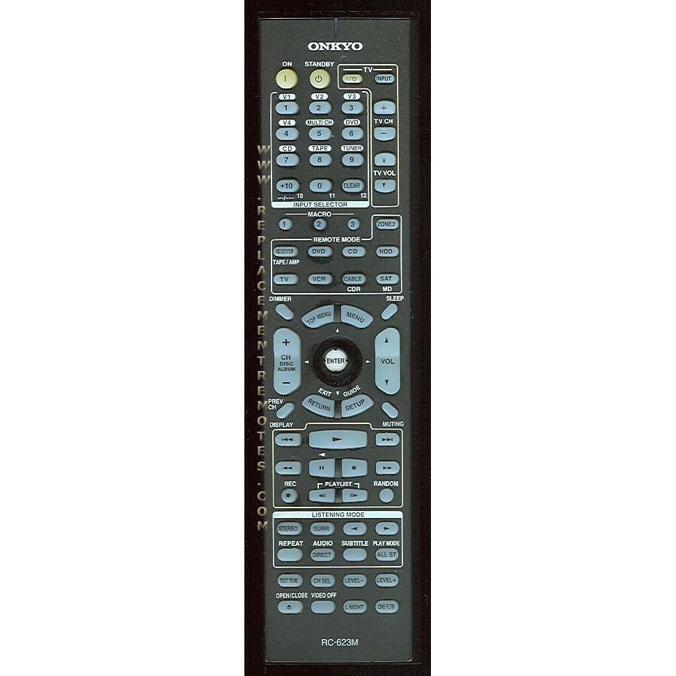 Onkyo RC623M Receiver Remote Control