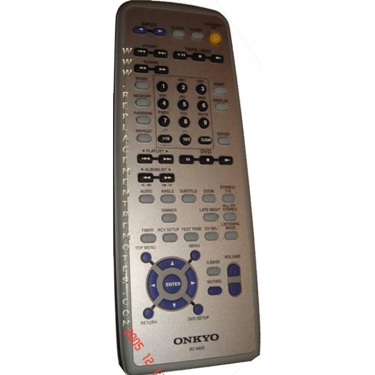 Onkyo RC640S Receiver Remote Control