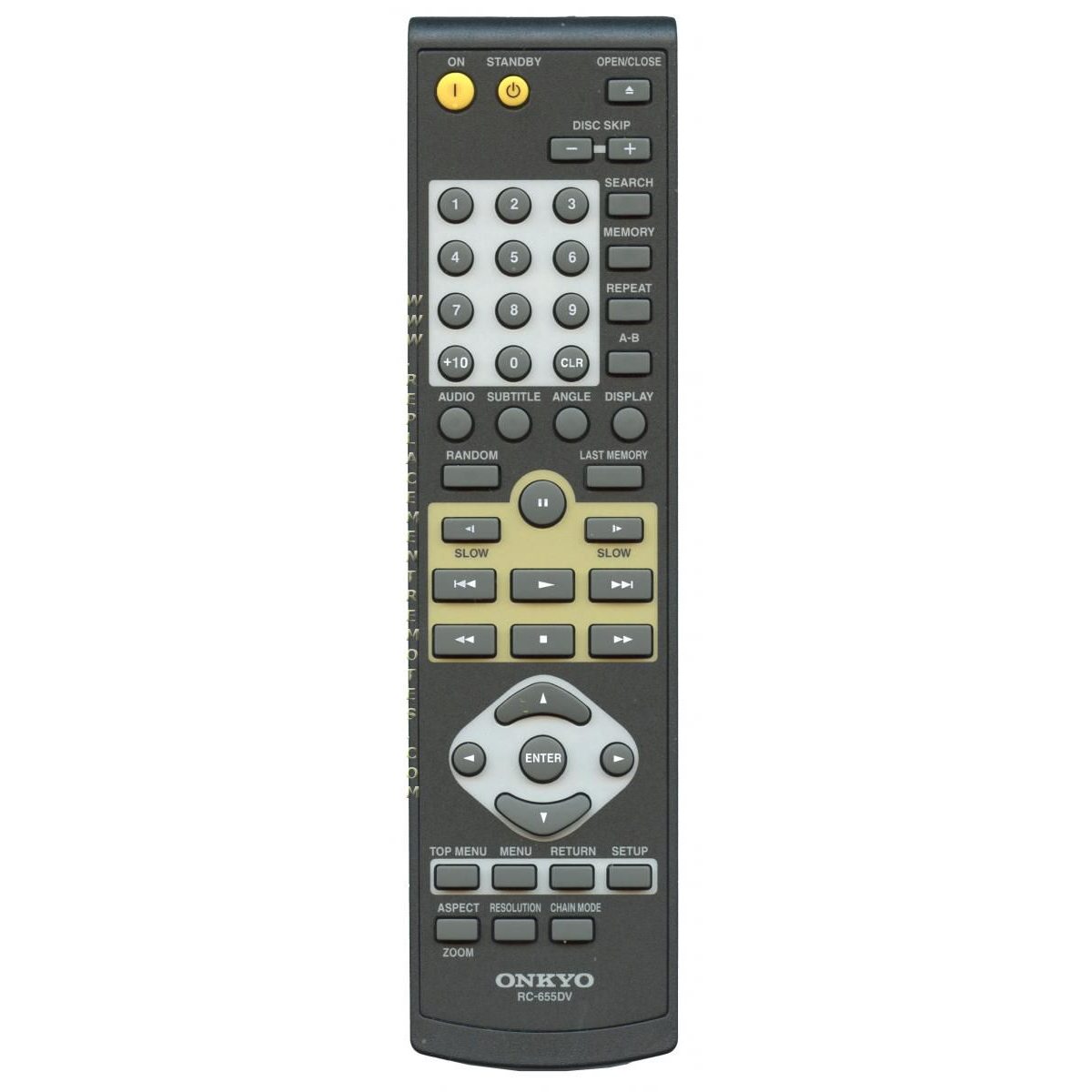 Onkyo RC655DV DVD Remote Control