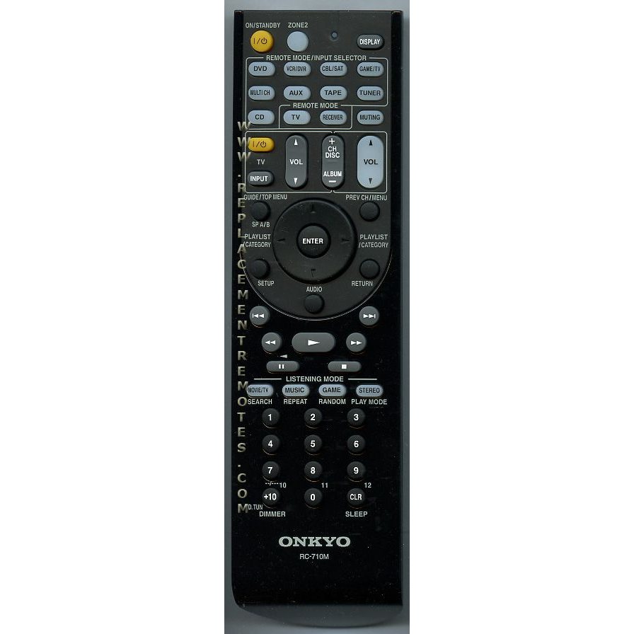 Onkyo RC710M Receiver Remote Control