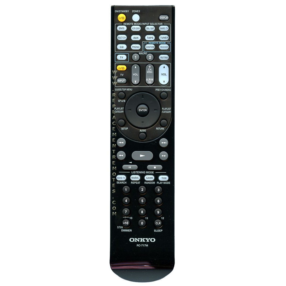 Onkyo RC717M Receiver Remote Control