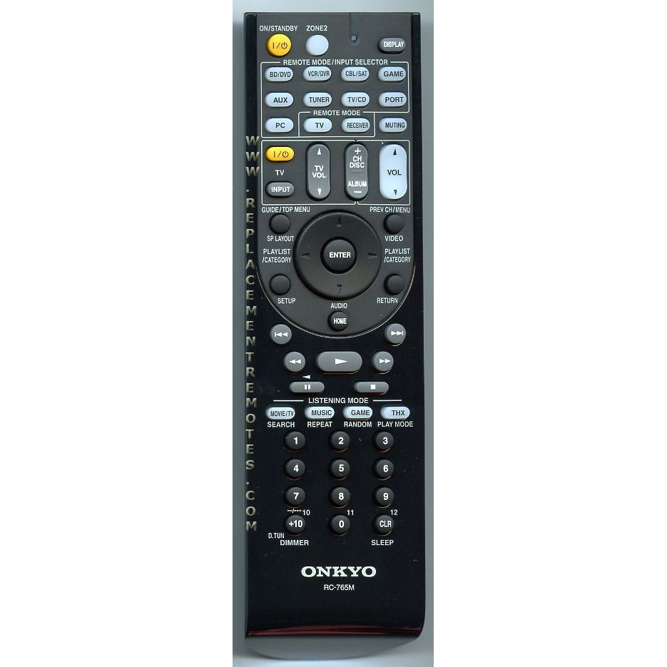 Onkyo RC765M Receiver Remote Control