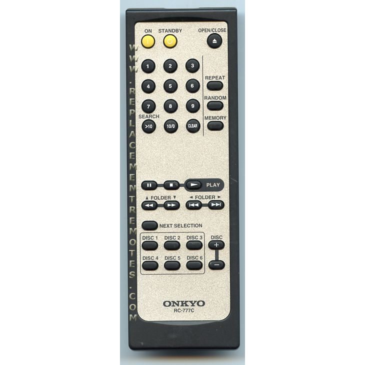 Onkyo RC777C Audio Remote Control