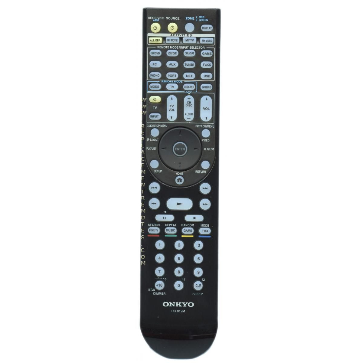 Onkyo RC812M Receiver Remote Control