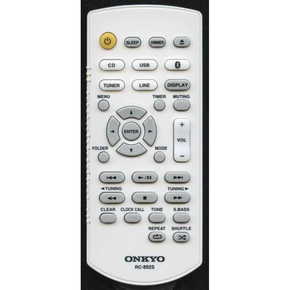 Onkyo RC892S Audio Remote Control