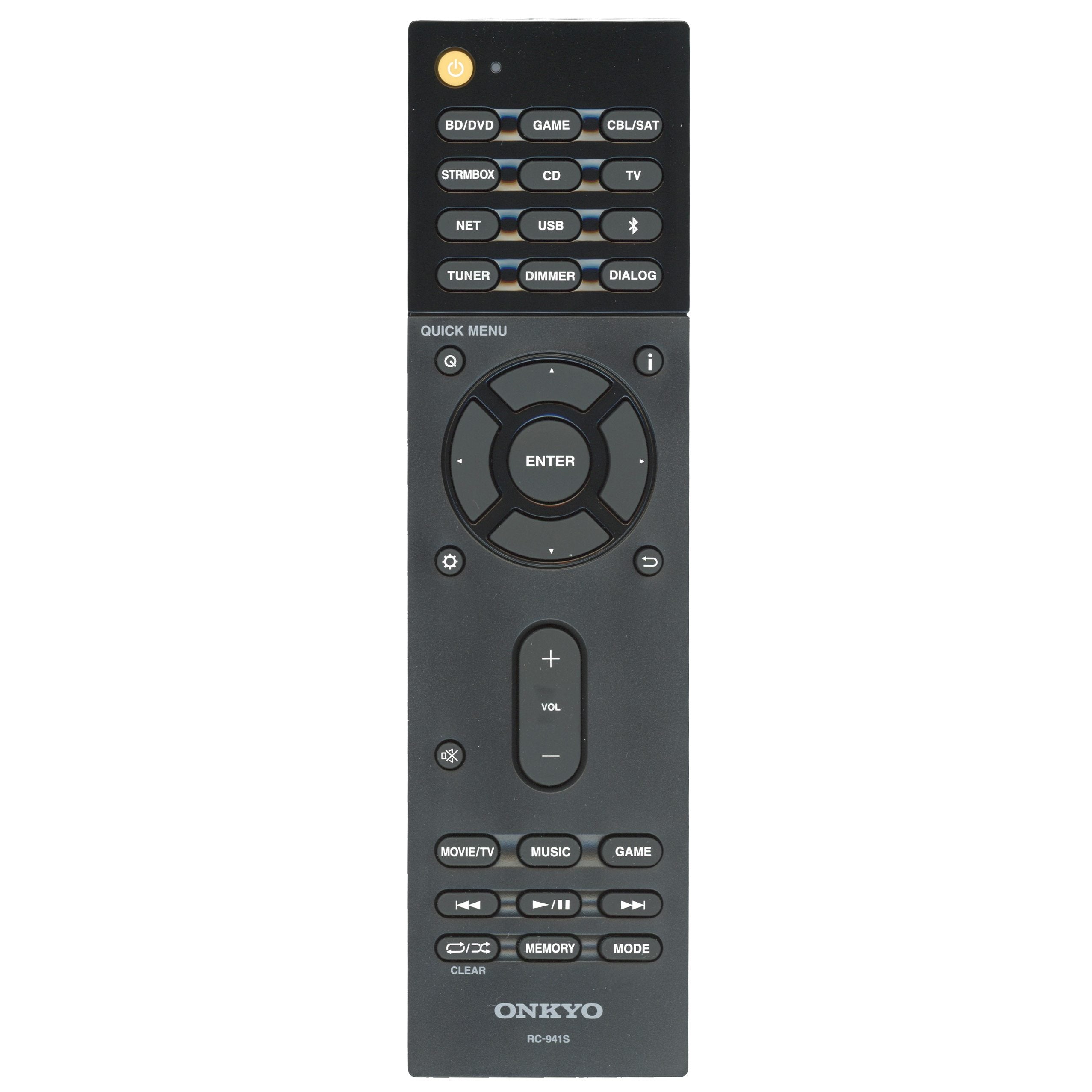 Onkyo RC941S Sound Bar Remote Control