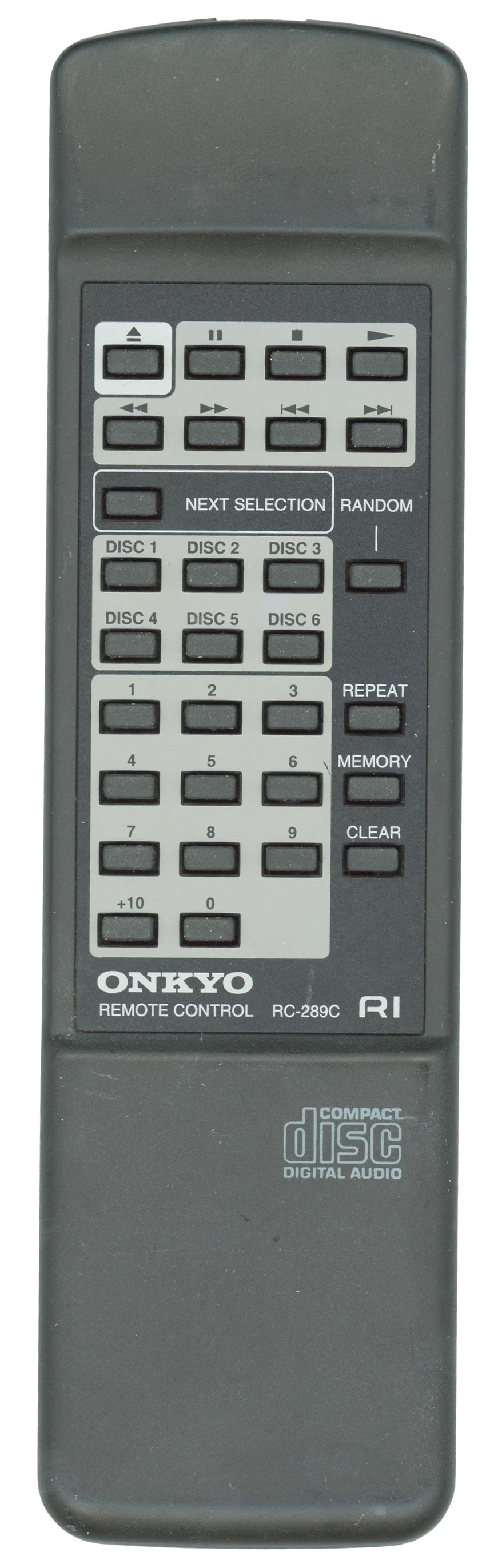 Onkyo RC289C Audio Remote Control