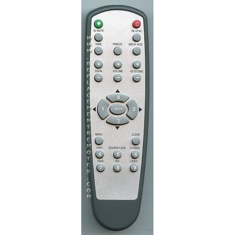 Optoma SMR210 Projector Remote Control