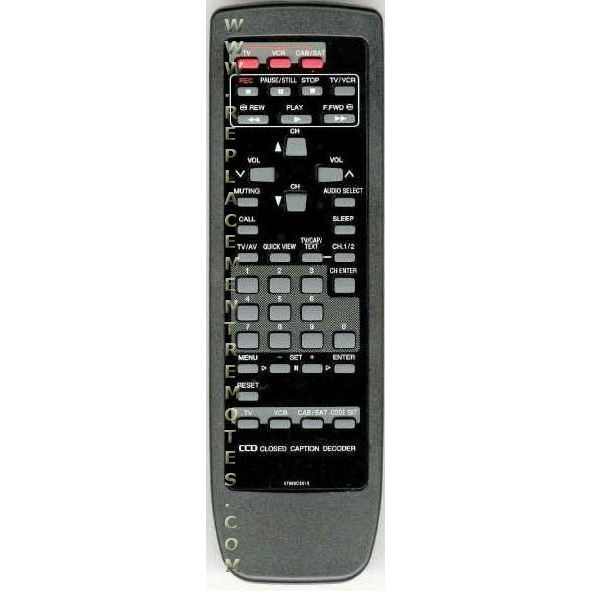 Orion 07660CS010 TV Remote Control