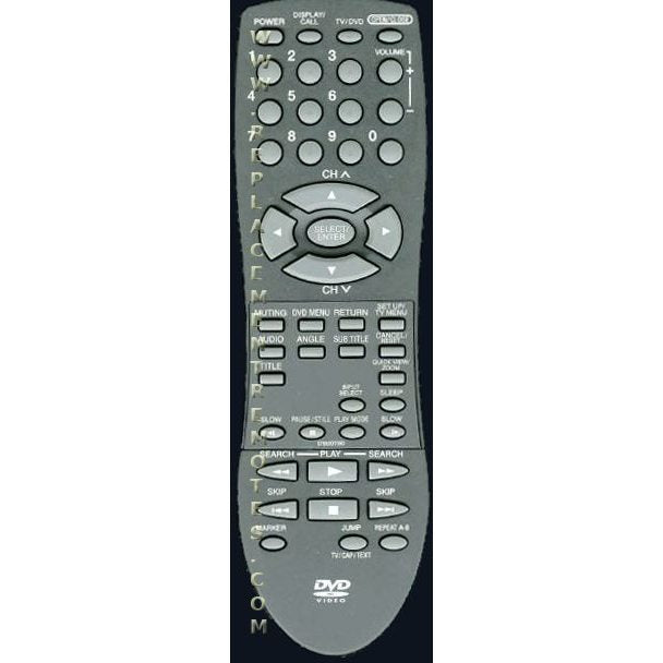 Orion 07660DT090 TV/DVD Remote Control