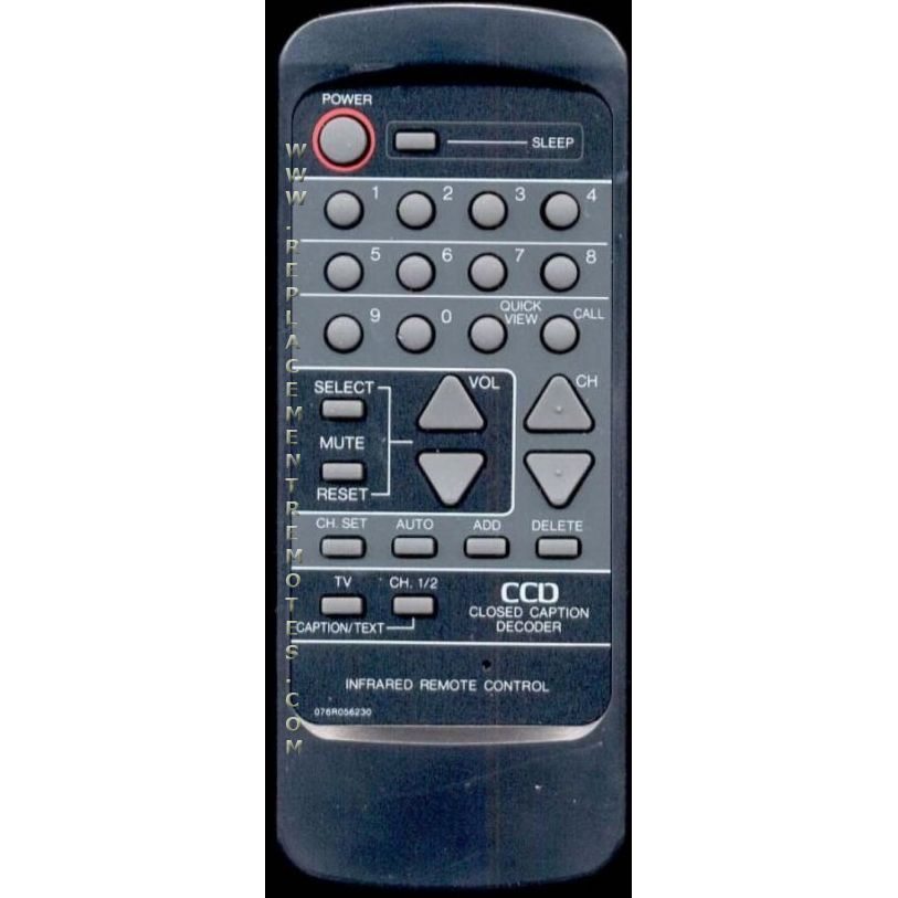 Orion 076M056160 TV Remote Control