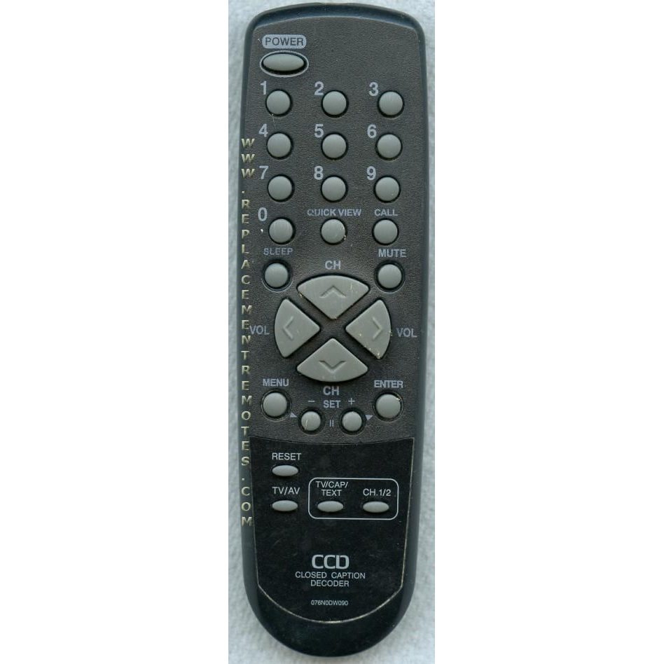 Orion 076N0DW090 TV Remote Control