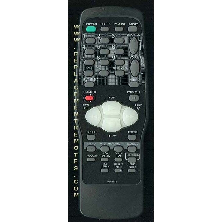 Orion 076R0CG020 VCR Remote Control