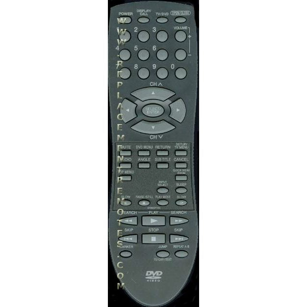 Orion 076R0DT150 TV/DVD Remote Control