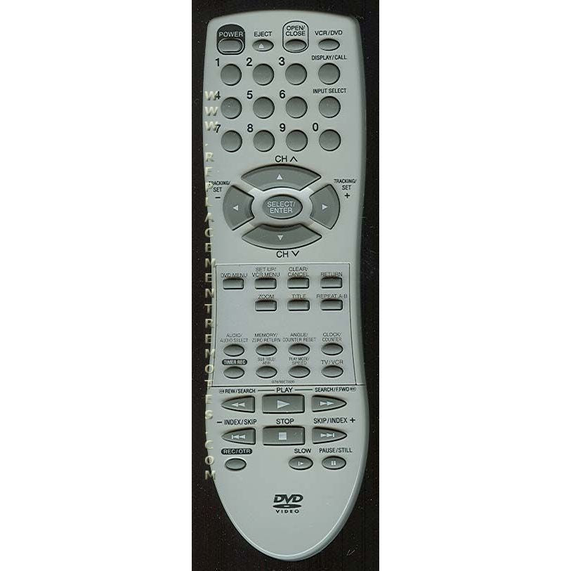 Orion 076R0ET020 DVD/VCR Remote Control